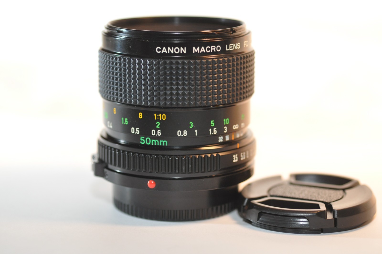 Canon FD 50mm f/3.5 PRIME MACRO lens for A1 AE-1 Program AT-1 T90 F-1N T-60 T70