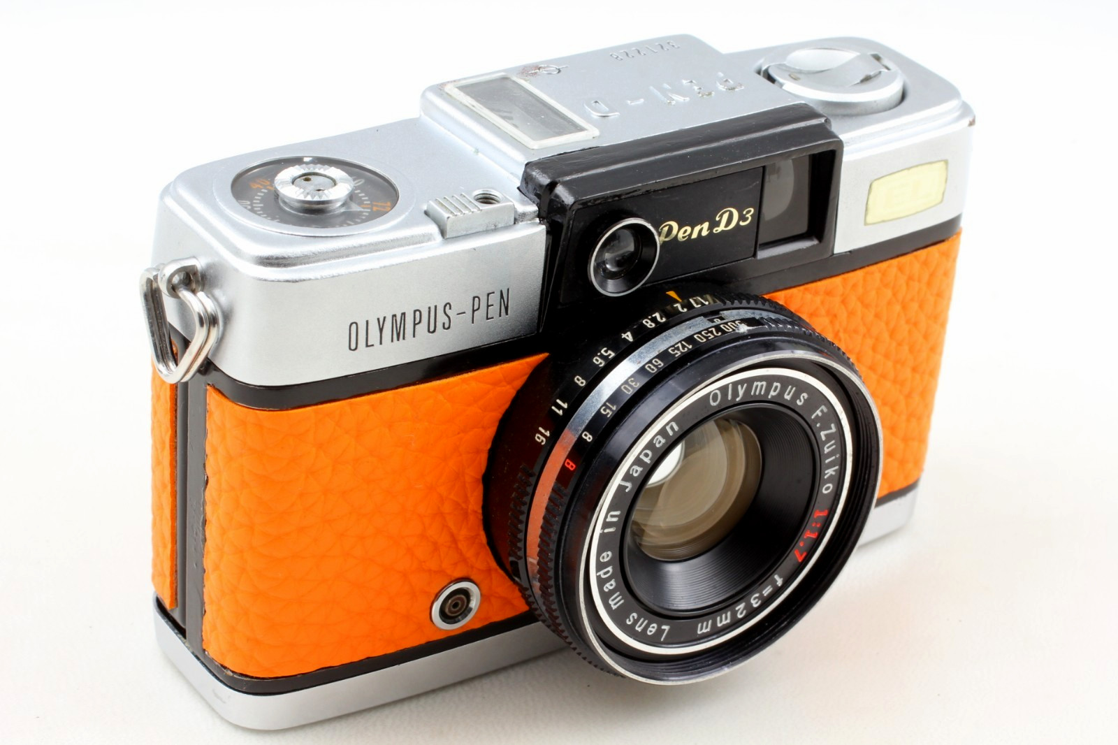 Repaired/Tested [MINT] Olympus PEN D3 35mm Half Film Camera 32mm f1.7 Lens JAPAN