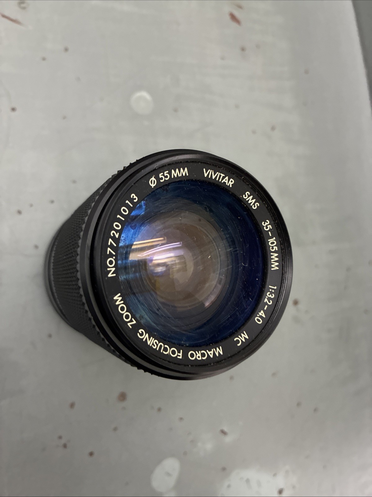 Vivitar Camera Lense 35-10MM Macro Focusing Zoom 1:3.2-4.0 No.77201013
